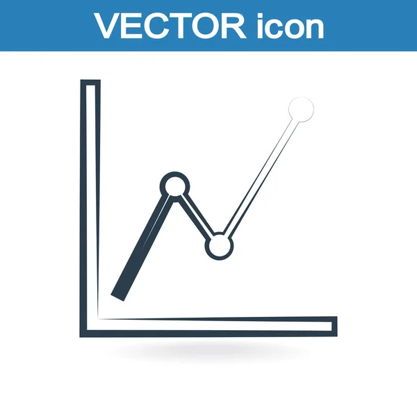 Chart icon — Stock Vector