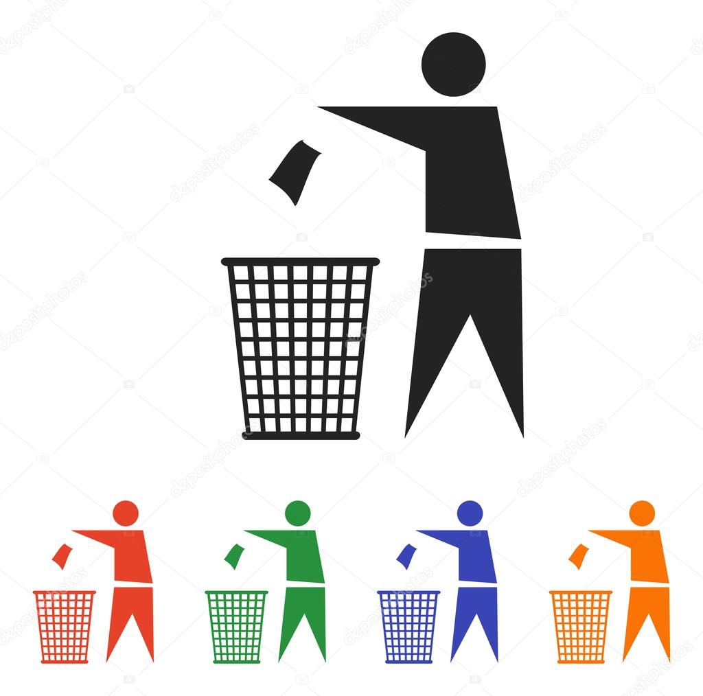 Trash bin icon Stock Vector Image by ©Best3d #57208917