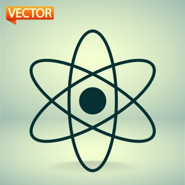 soyut fizik bilim modeli simgesi