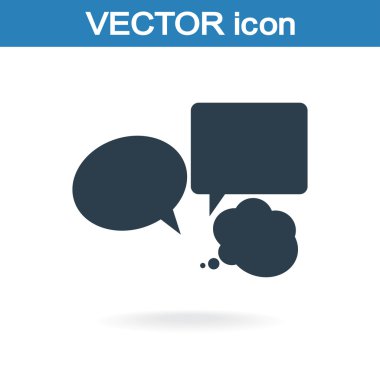 komik konuşma kabarcıklar simgesi