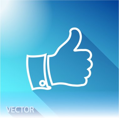 Simge gibi. Düz tasarım stili