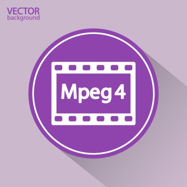 Mpeg4 Icon clipart