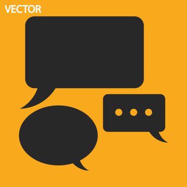 komik konuşma kabarcıklar simgesi