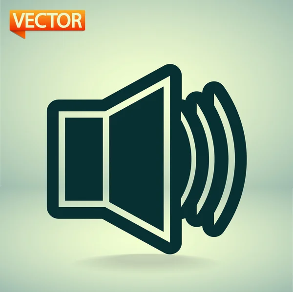 Speaker icon — Stock Vector