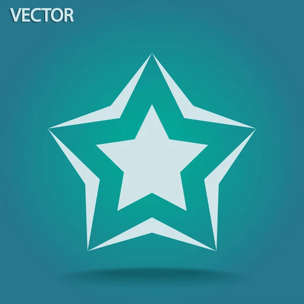 Icono estrellas — Vector de stock