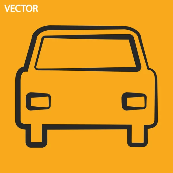 Auto pictogram — Stockvector