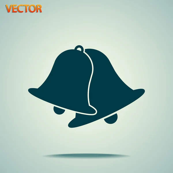 Icono campana — Vector de stock