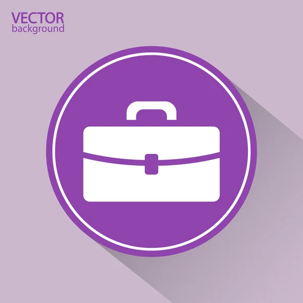 Briefcase icon — Stock Vector