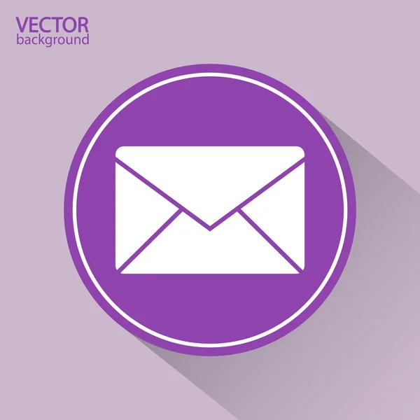 Envelope ícone de correio — Vetor de Stock