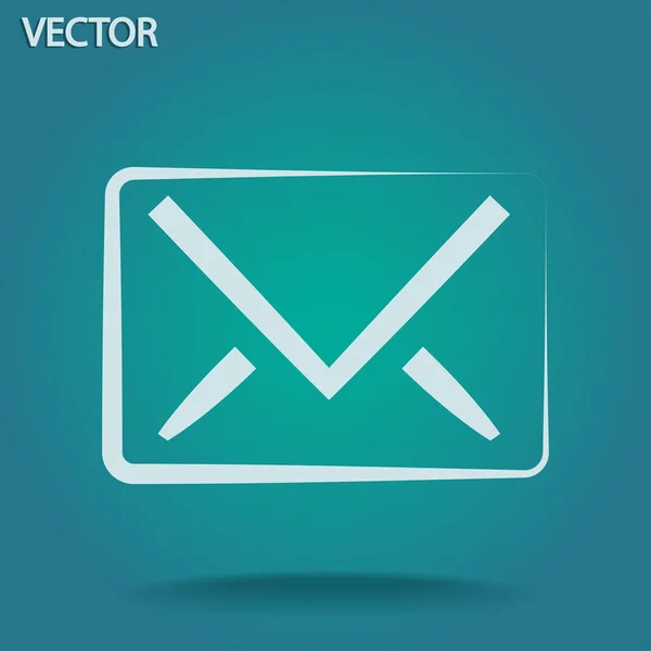 Enveloppe mail icône — Image vectorielle