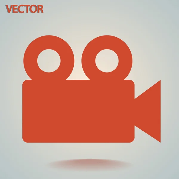 Ikona video kamery — Stockový vektor