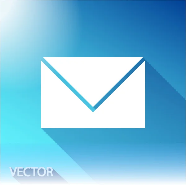 Enveloppe mail icône — Image vectorielle