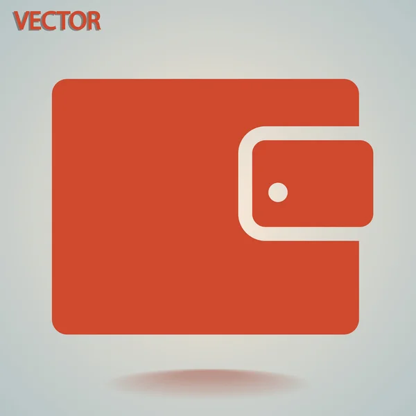 Wallet icon — Stock Vector