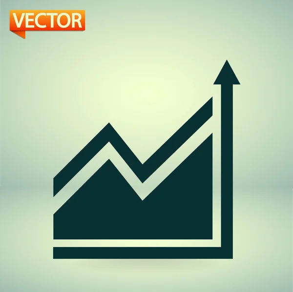 Icono gráfico — Vector de stock