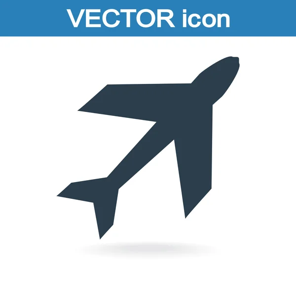 Icono del avión — Vector de stock