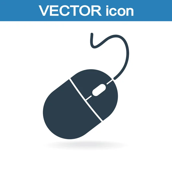 Icono del ratón ordenador — Vector de stock