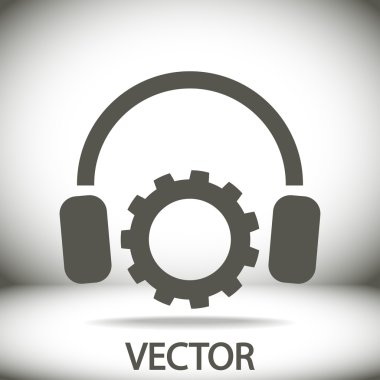 Kulaklık simge tasarlamak