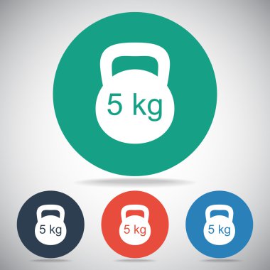 Dumbbell simgesi tasarım