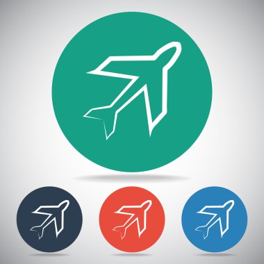 uçak sembol tasarımı