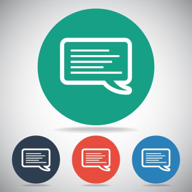 konuşma balonu simgesi