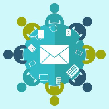 zarf e- posta simgesi