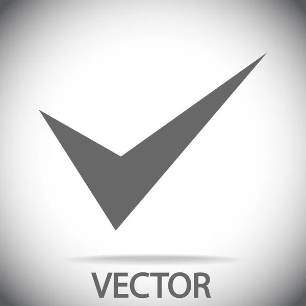 Marca de verificação — Vetor de Stock
