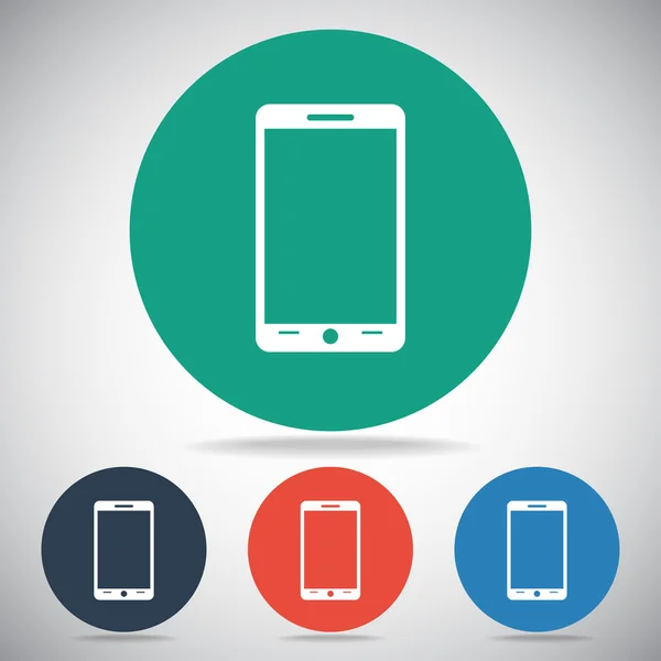 Mobiele smartphone pictogram — Stockvector