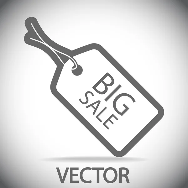 Design de ícone de tag — Vetor de Stock