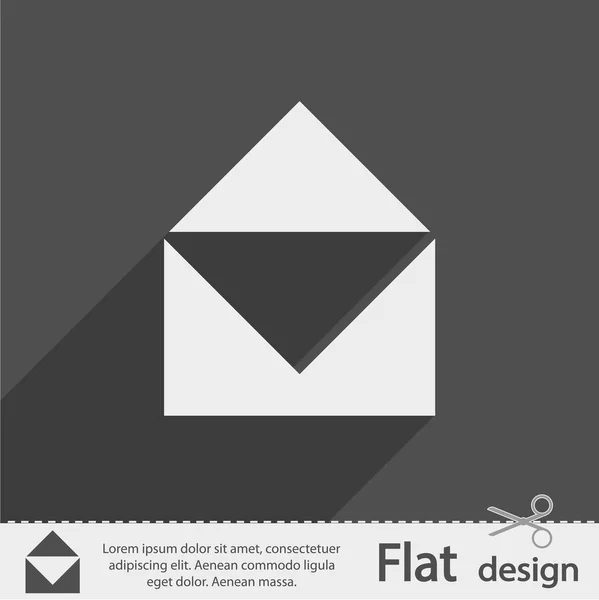 E-mailpictogram — Stockvector