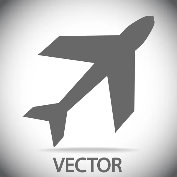Flugzeugsymbol — Stockvektor