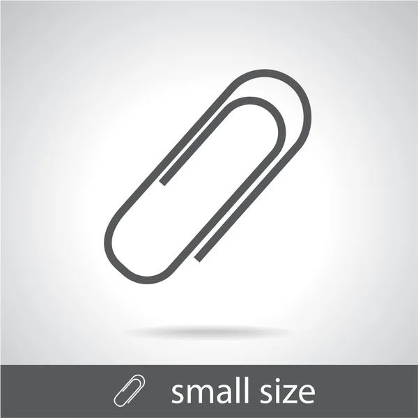 Paper clip icon — Stock Vector