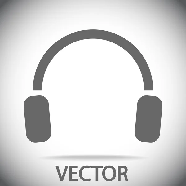 Icono de auriculares — Vector de stock