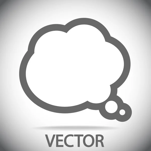 Icono de burbuja de habla — Vector de stock