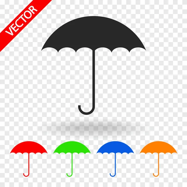 Umbrella icon design — Stock Vector