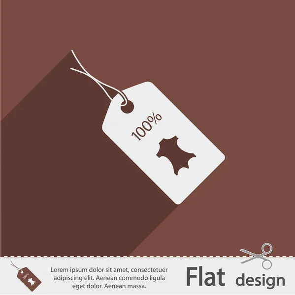 Price label tag — Stock Vector