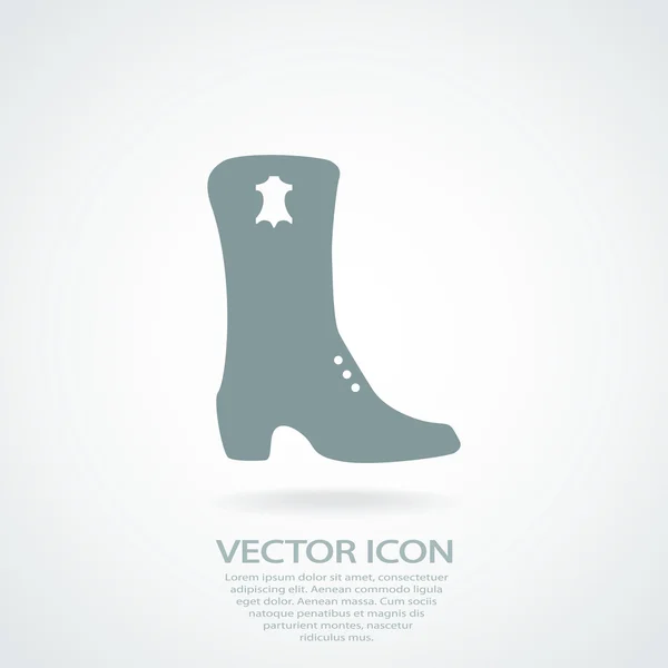 Womens shoes icon — Stock Vector