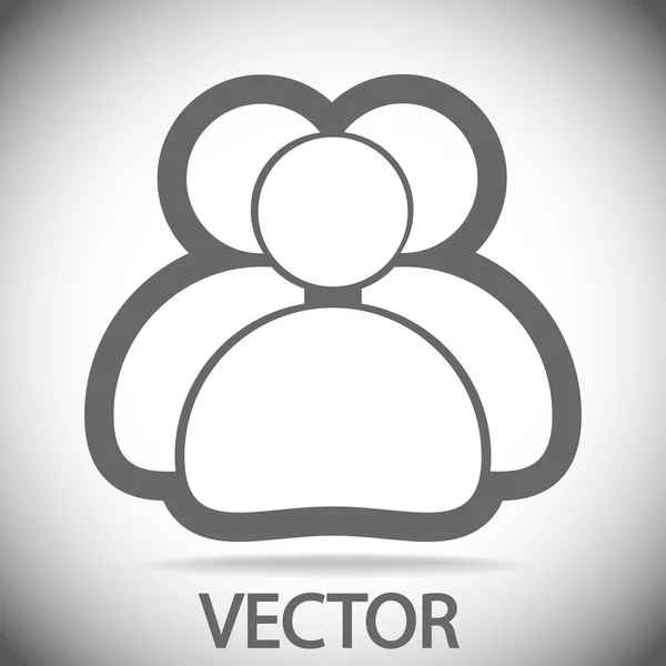 Icono del hombre de negocios — Vector de stock