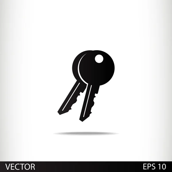 Icono clave — Vector de stock