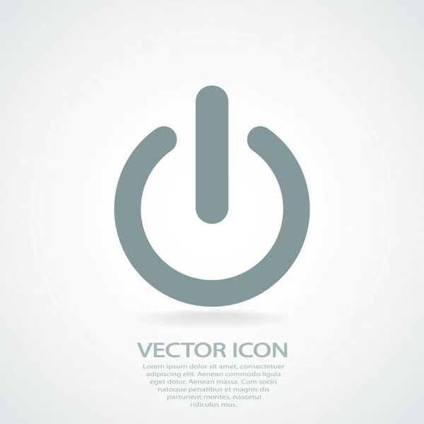 Power icon — Stock Vector