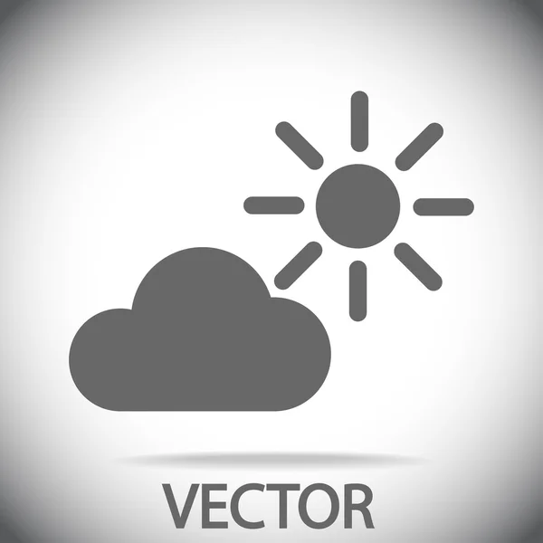 Cloud pictogram — Stockvector