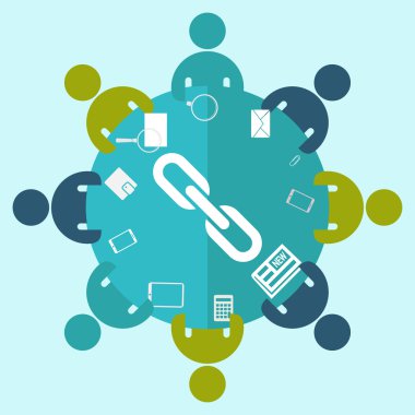 zincir bağlantı simgesi