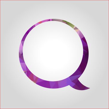 konuşma balonu simgesi