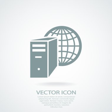 bilgisayar sunucusu simgesi