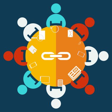 zincir bağlantı simgesi