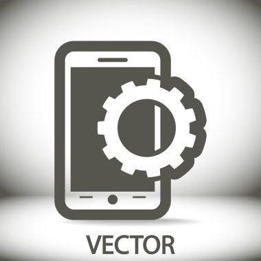 Mobil akıllı telefon simgesi