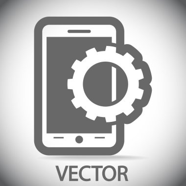 Mobil akıllı telefon simgesi