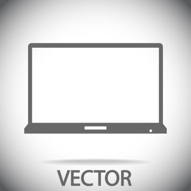 Dizüstü bilgisayar simgesi tasarım