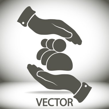 güvenli kişi simgesi