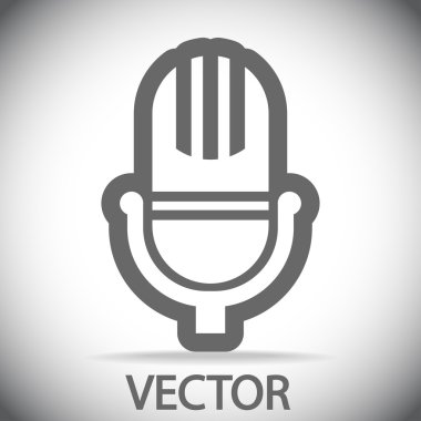mikrofon simgesi tasarım