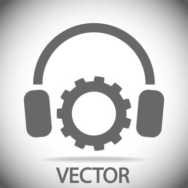 Kulaklık simgesi tasarım